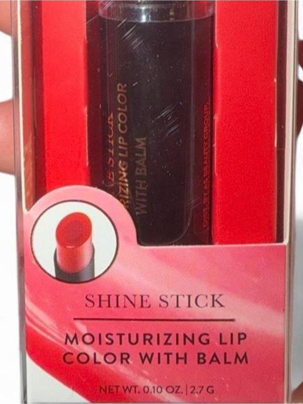 Laura Geller Shine Stick Moisturizing Lip Color with Balm - Red